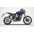 ZARD Full 2 into 1 Exhaust for the Triumph Scrambler 1200 (2019+)